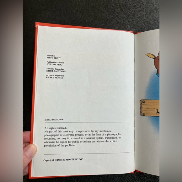 2/$25 The Adventures of Chuck E. Beaver And Friends Hard Cover Book 1988 - Picture 4 of 5